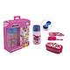 plastic lunch box with spoon for kids china manufacturer